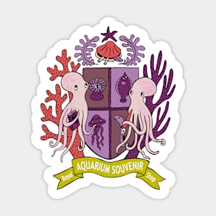 The Royal Aquarium Souvenir Shop Sticker